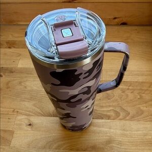 Camo Travel Mug with Handle